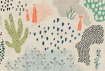 CRAYON GARDEN - Digital printing wallpaper by Architects Paper - view 3